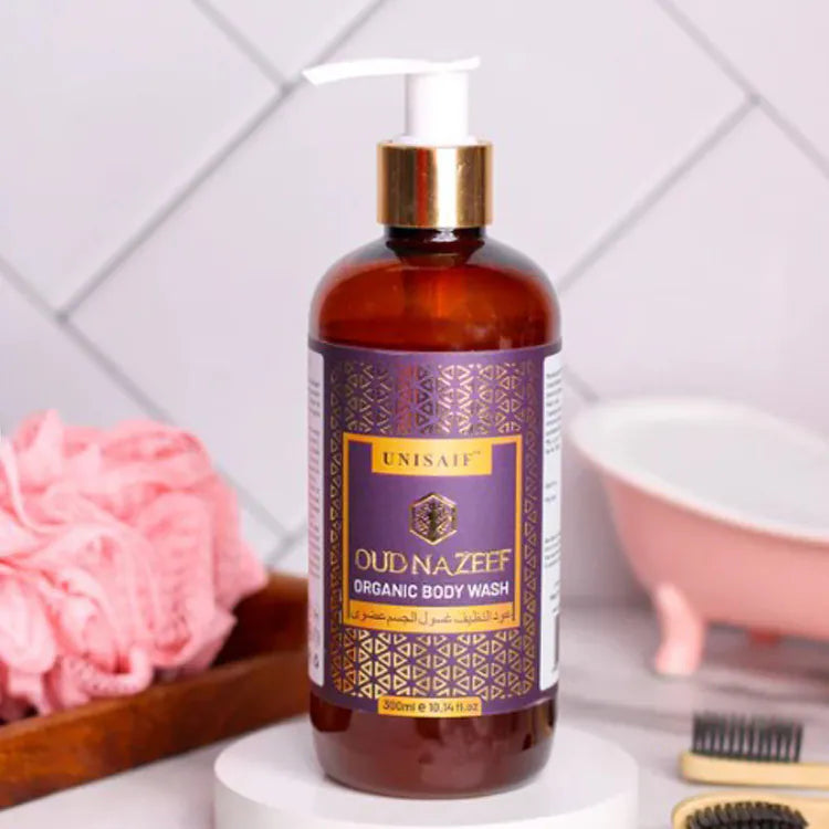 Unisaif Oud Nazeef Body Wash-300ml