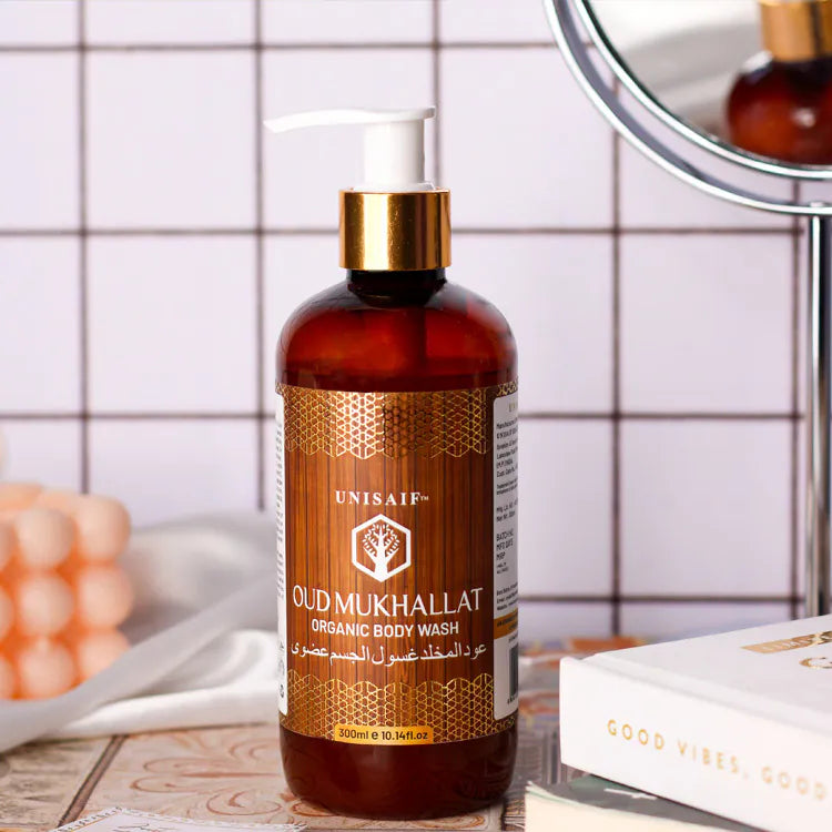 Unisaif Oud Mukhallat Body Wash-300ml